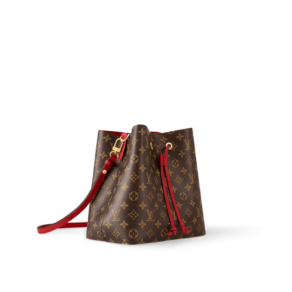 BRAND NEW Louis Vuitton Néonoé poppy MM Monogram w/ letter of authentication - Picture 7 of 10